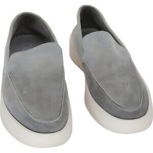 Calvin Klein men's Carch slip-on suede gray casual sneakers 10.5M